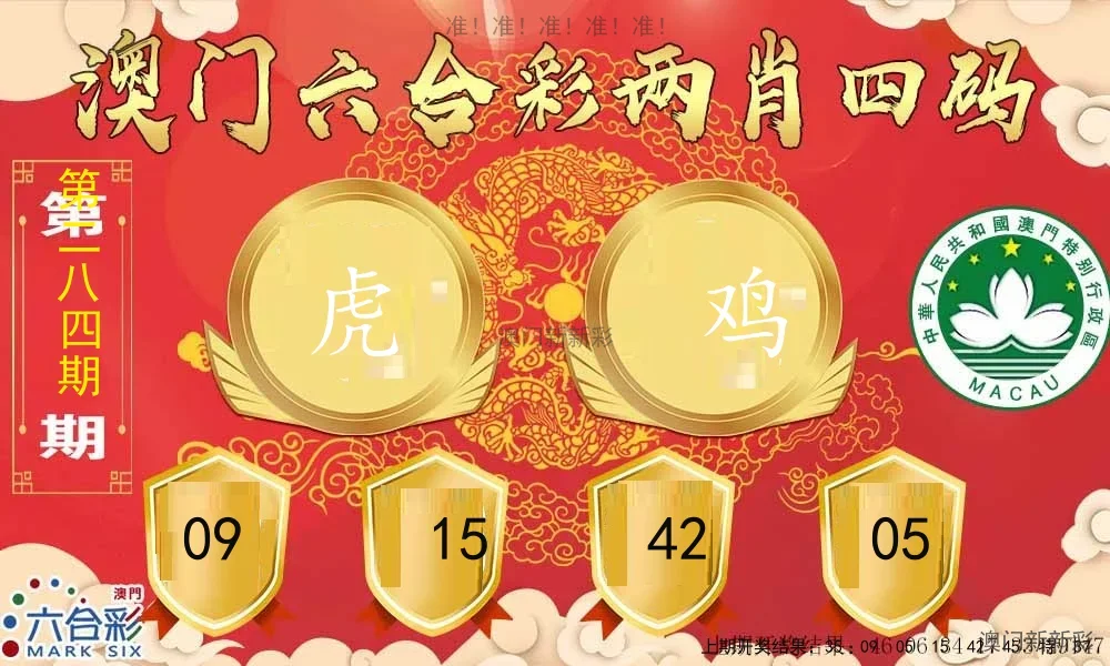 两肖四码