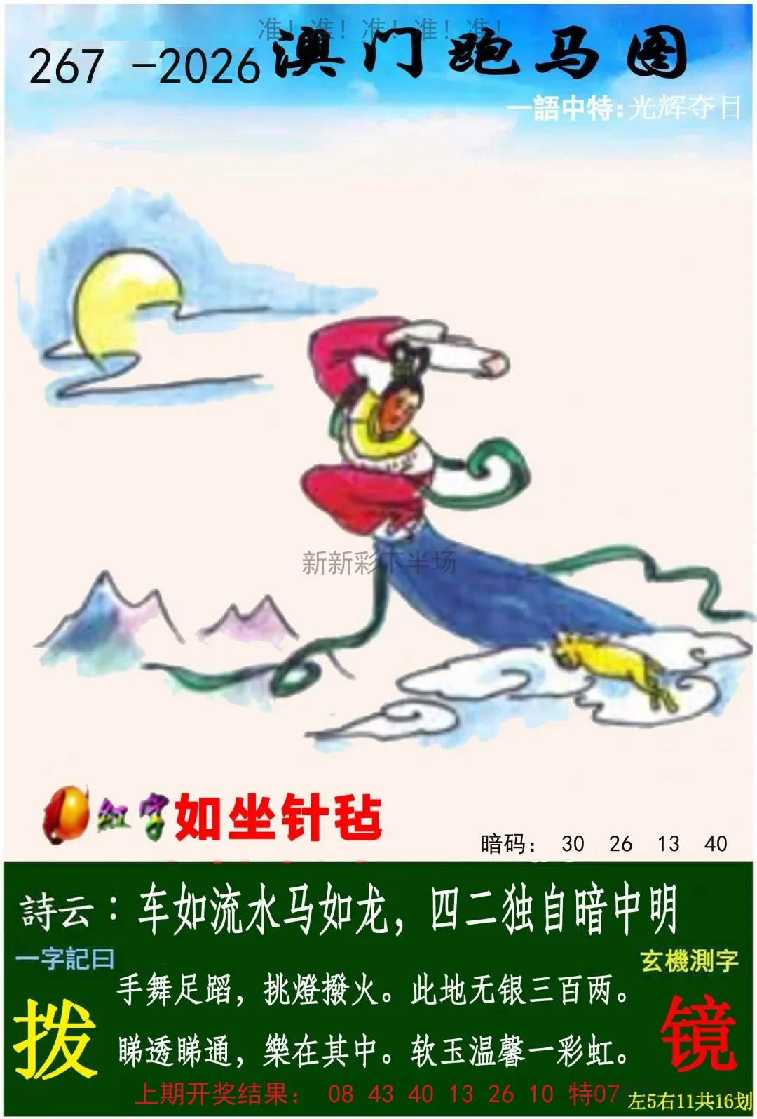 跑马图
