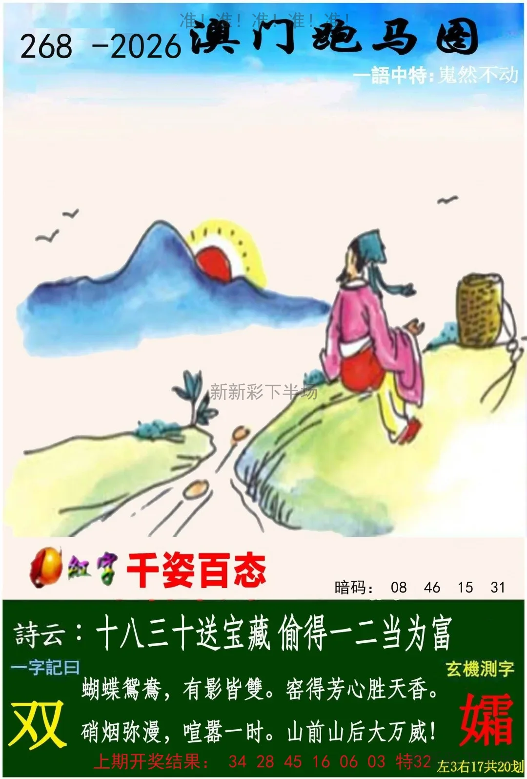 跑马图
